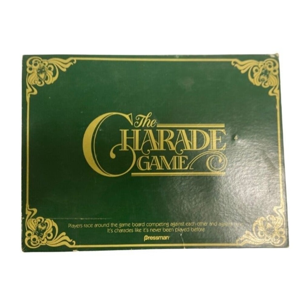Vintage Pressman The Charade Board Game Vintage